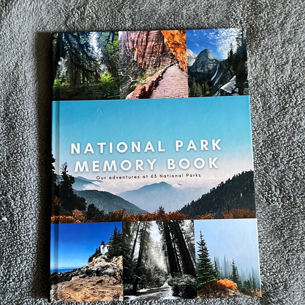 National Park Memory Book